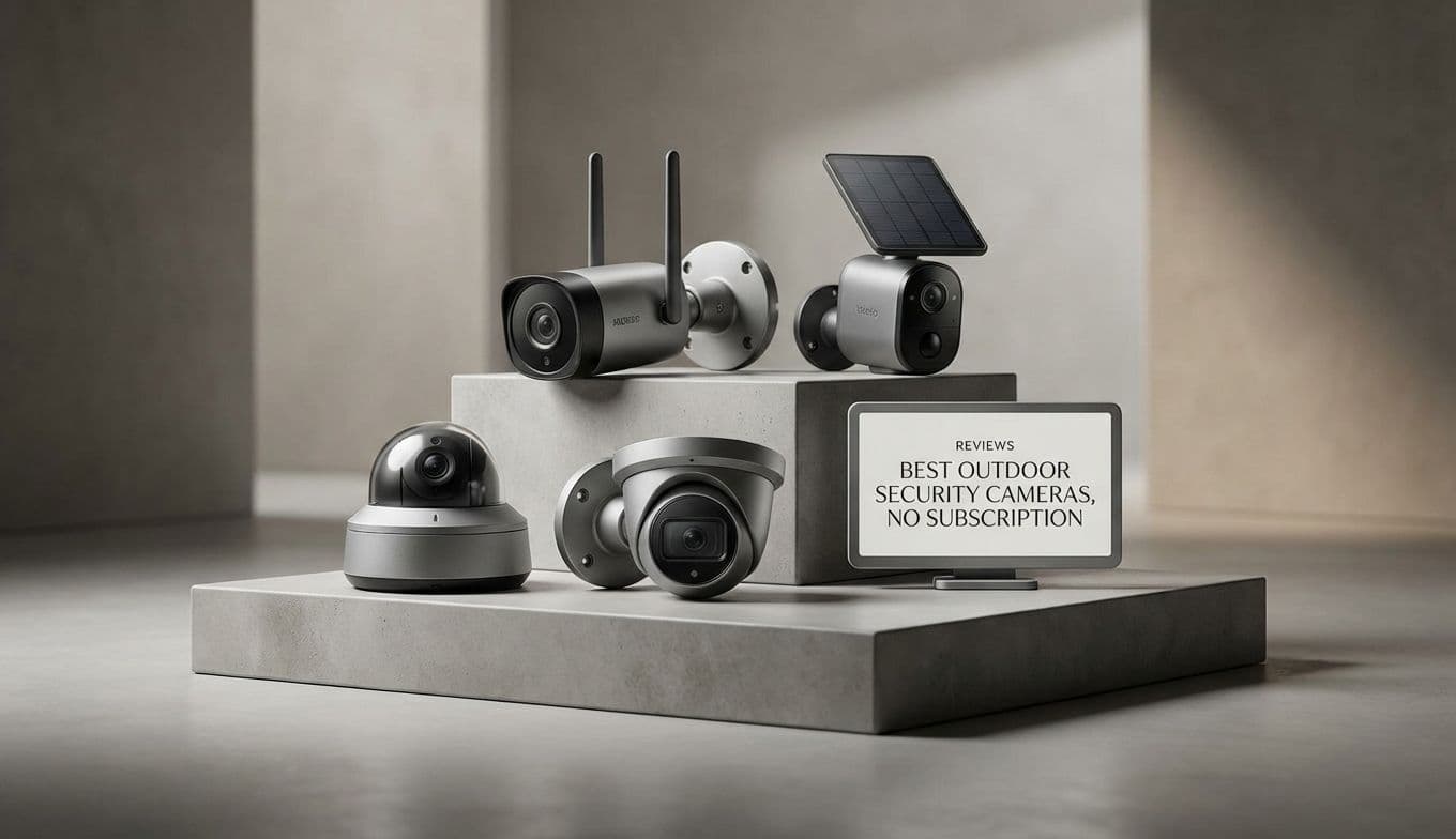 9 Best Outdoor Security Cameras No Subscription (2026 Reviews)