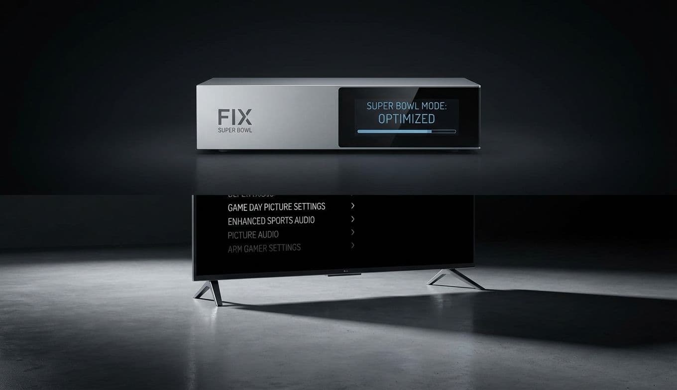 Super Bowl TV Settings Guide 2026: Best Picture & Audio Setup Super Bowl TV Settings Guide 2026: Best Picture & Audio Setup