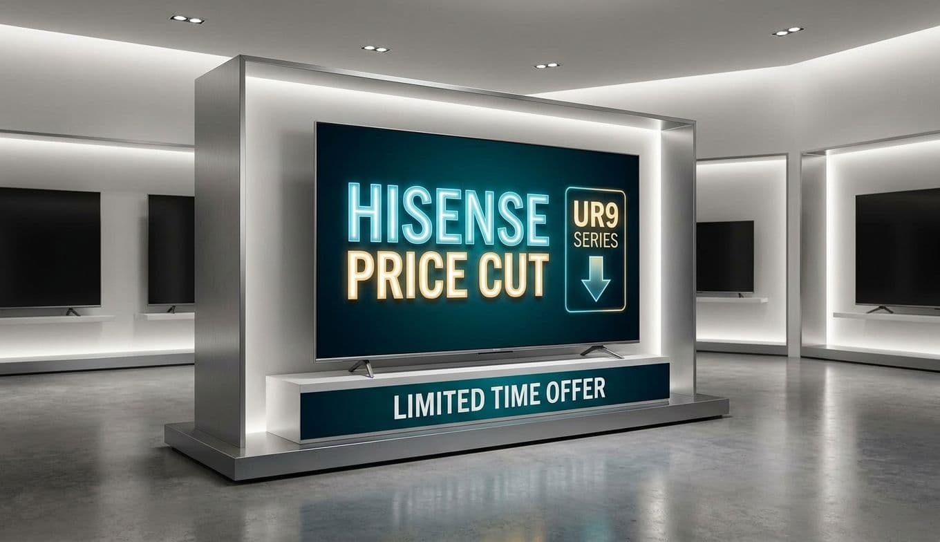 Hisense UR9 Price Cut: Is the RGB LED TV Worth It?