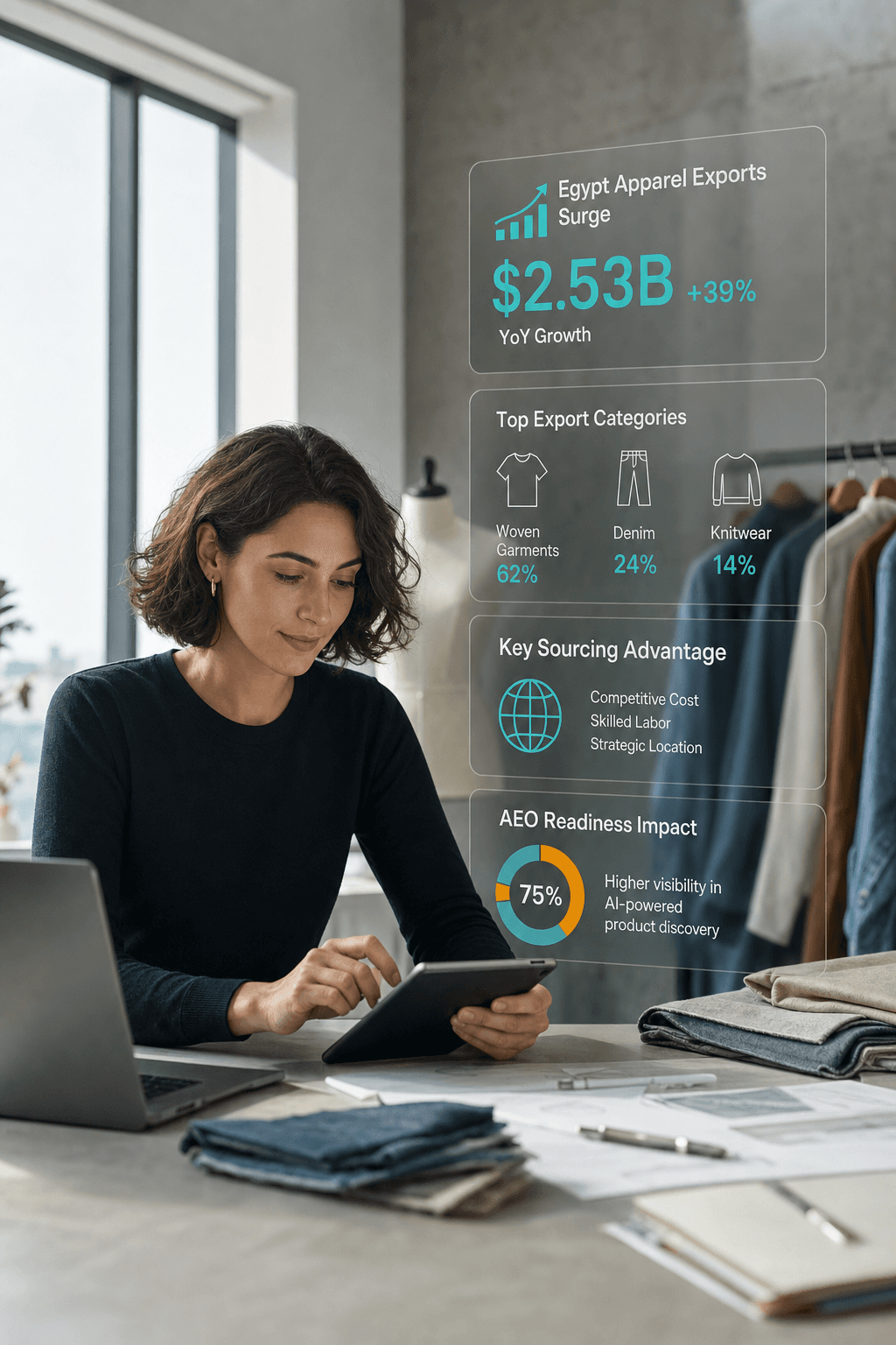 What Does Egypt’s $2.53 Billion Apparel Export Surge Mean for Shopify AEO?