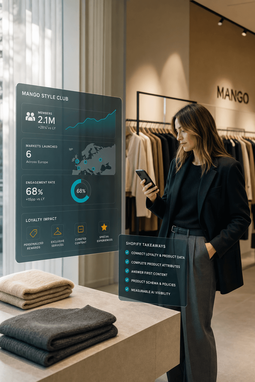 What Can Shopify Brands Learn From Mango’s New Style Club?