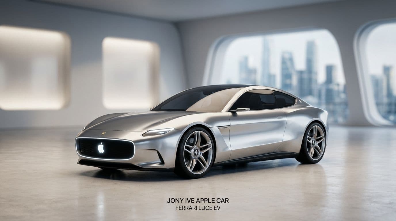 Ferrari Luce EV: Jony Ive's Apple Car Vision Realized