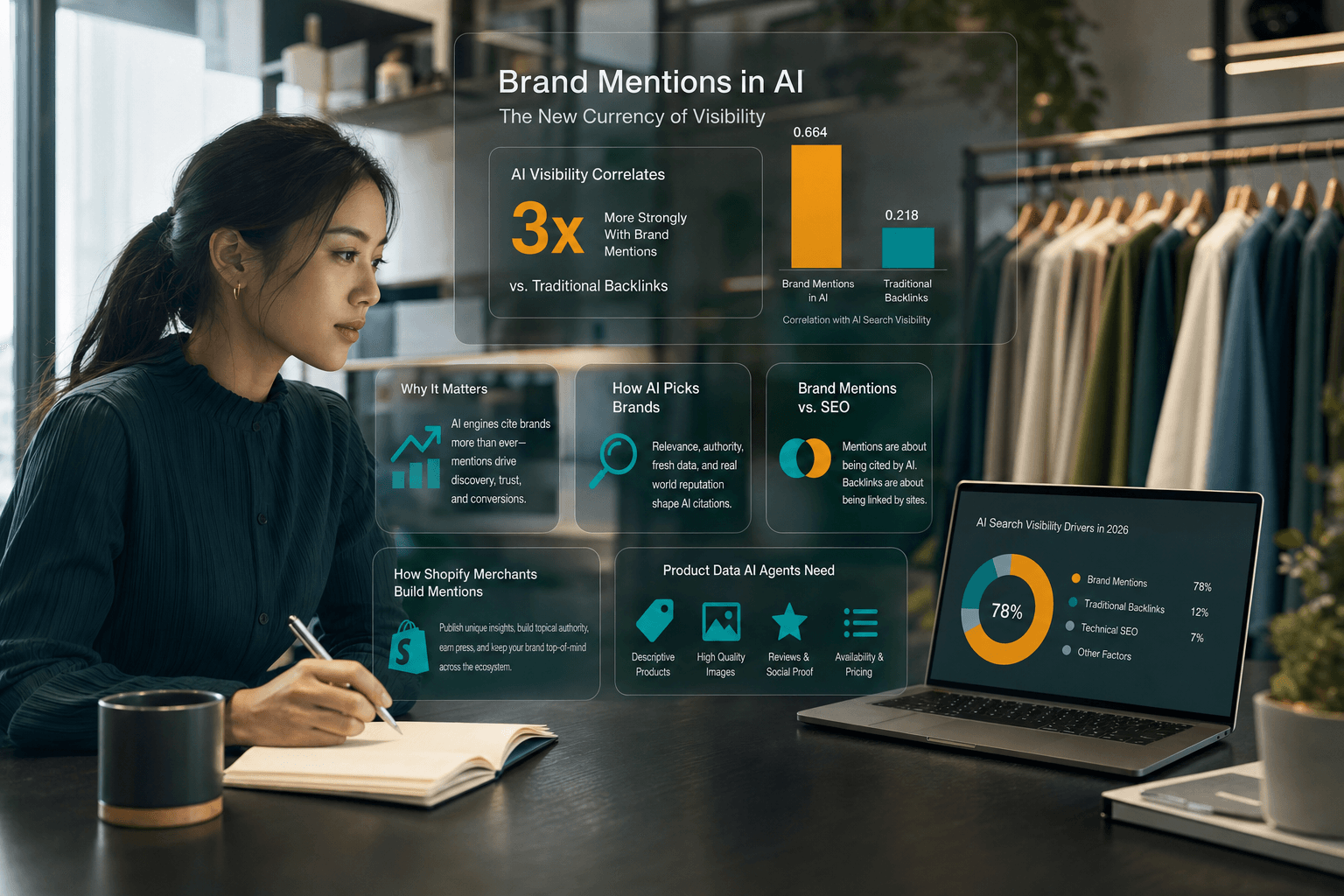 How Do Brand Mentions in AI Actually Work for Shopify Merchants?