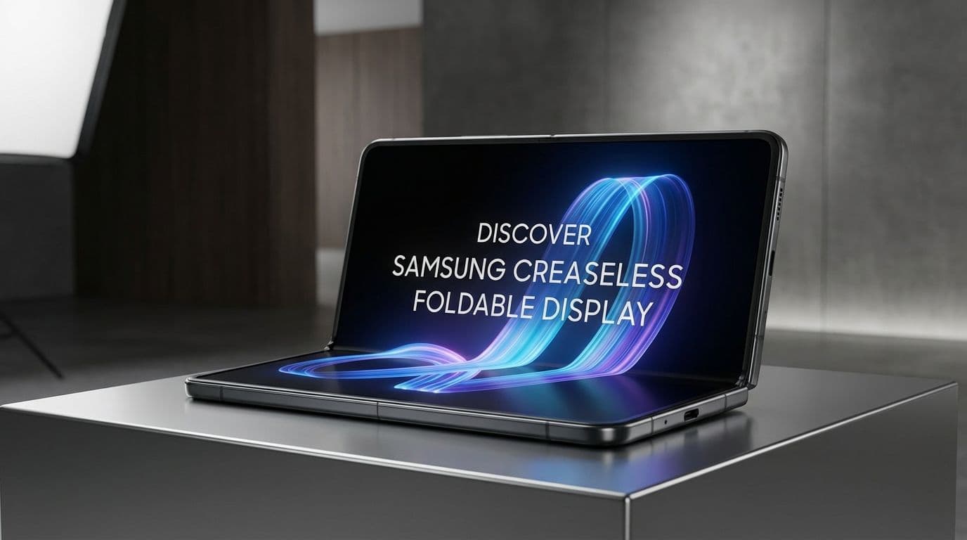 Samsung Creaseless Foldable Display: CES 2026 & The Future iPhone Samsung Creaseless Foldable Display: CES 2026 & The Future iPhone