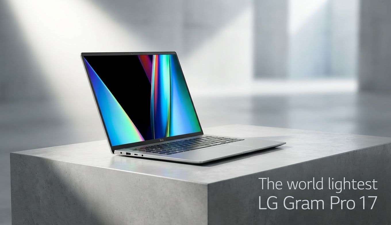 LG Gram Pro 17 (2026) Review: Lightest 17-Inch Laptop with RTX 5050 LG Gram Pro 17 (2026) Review: Lightest 17-Inch Laptop with RTX 5050