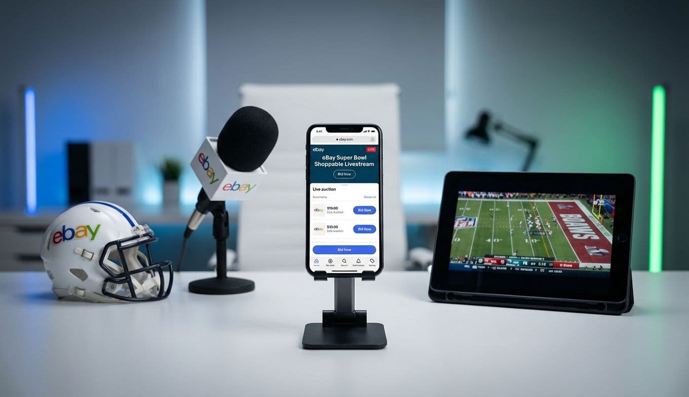 eBay Super Bowl 2026: Guide to Shoppable Livestreams & Rare Finds eBay Super Bowl 2026: Guide to Shoppable Livestreams & Rare Finds