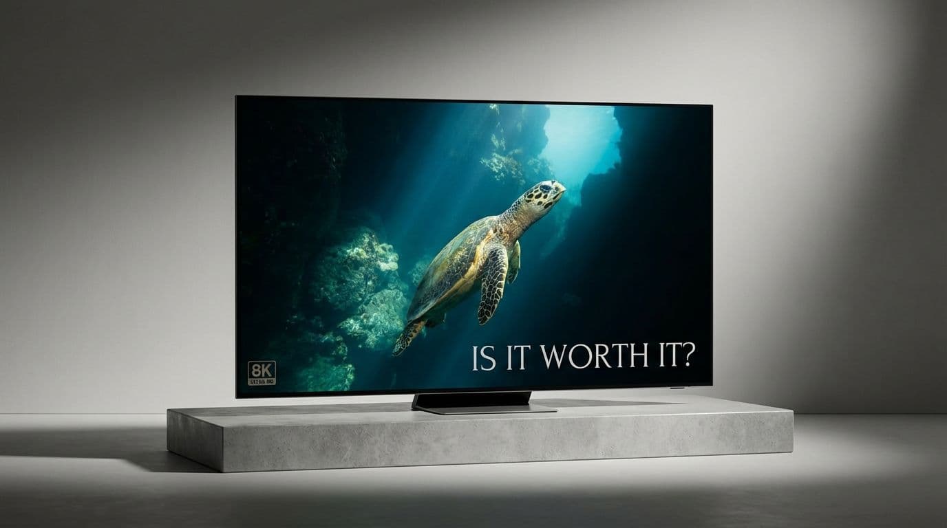 Is an 8K TV Worth It in 2026? The 4K vs 8K Reality Check Is an 8K TV Worth It in 2026? The 4K vs 8K Reality Check