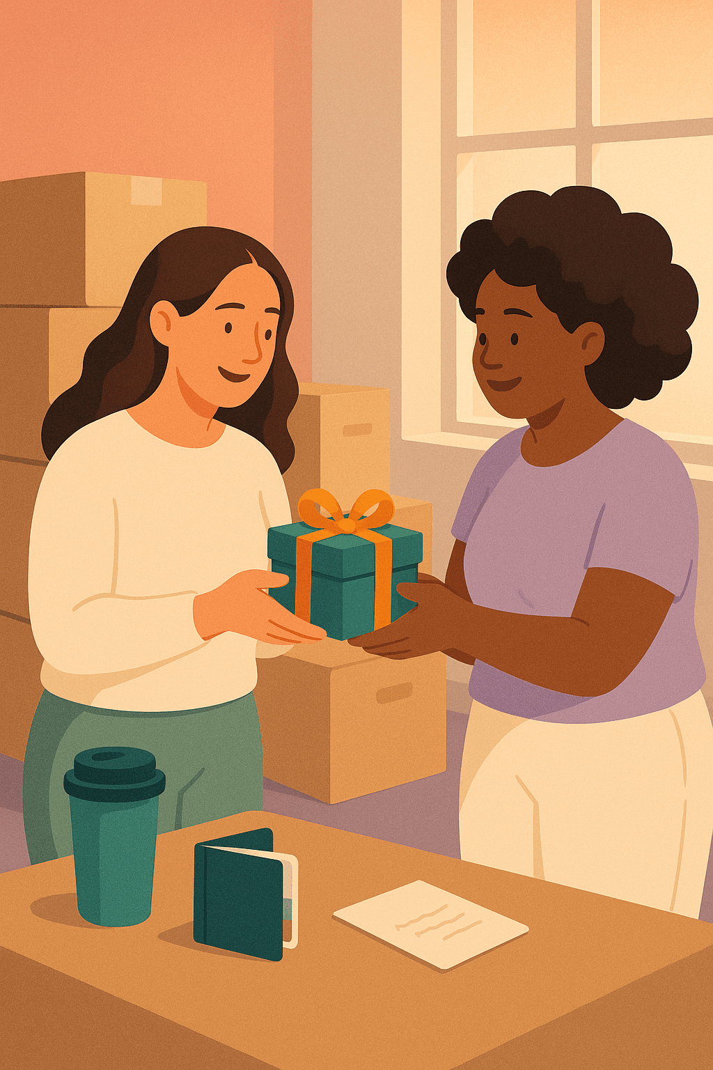 What Do You Give a Friend Who Is Moving Far Away?