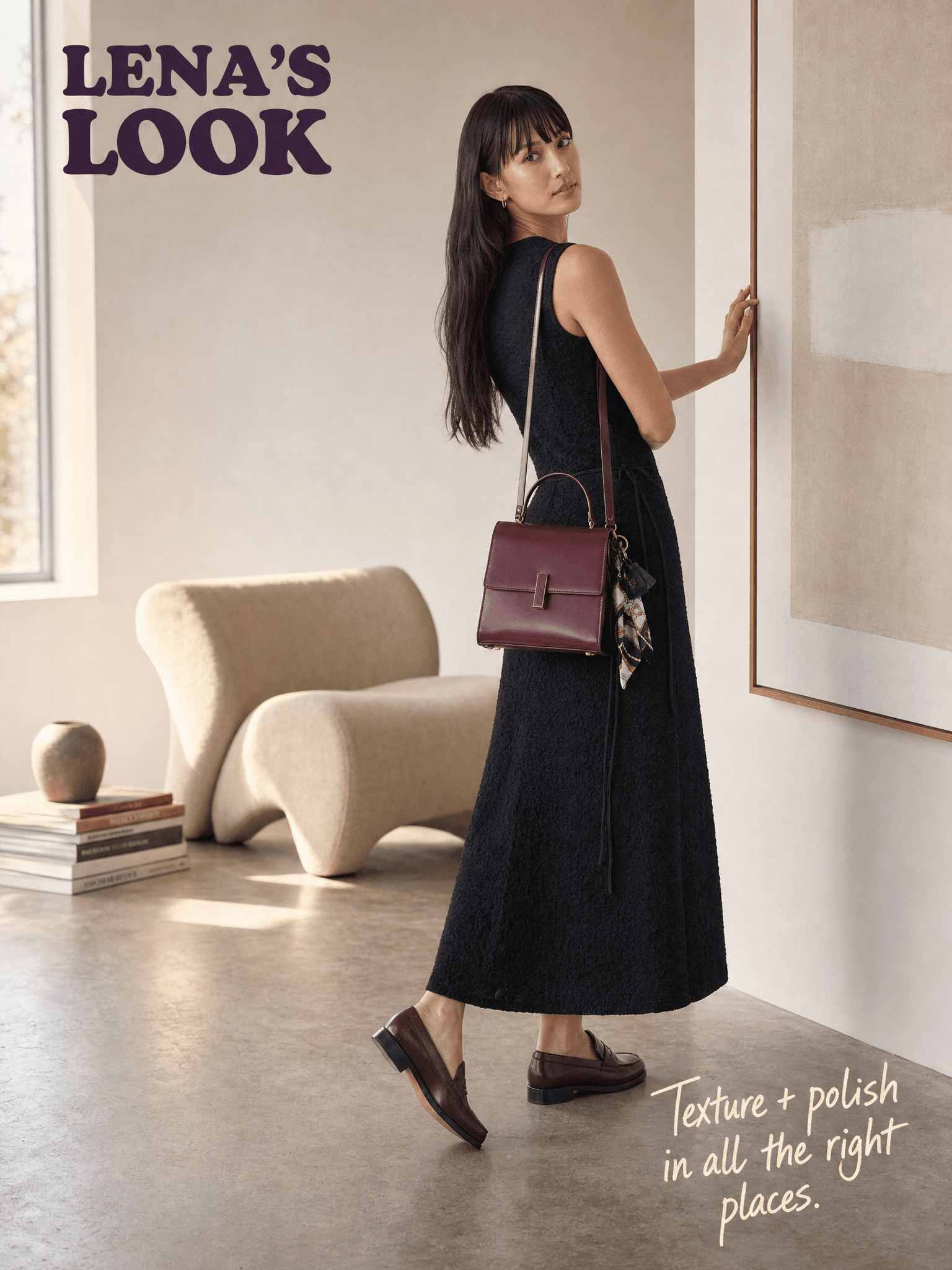 How to Wear Purple and Black: The Poetic Minimalist Look