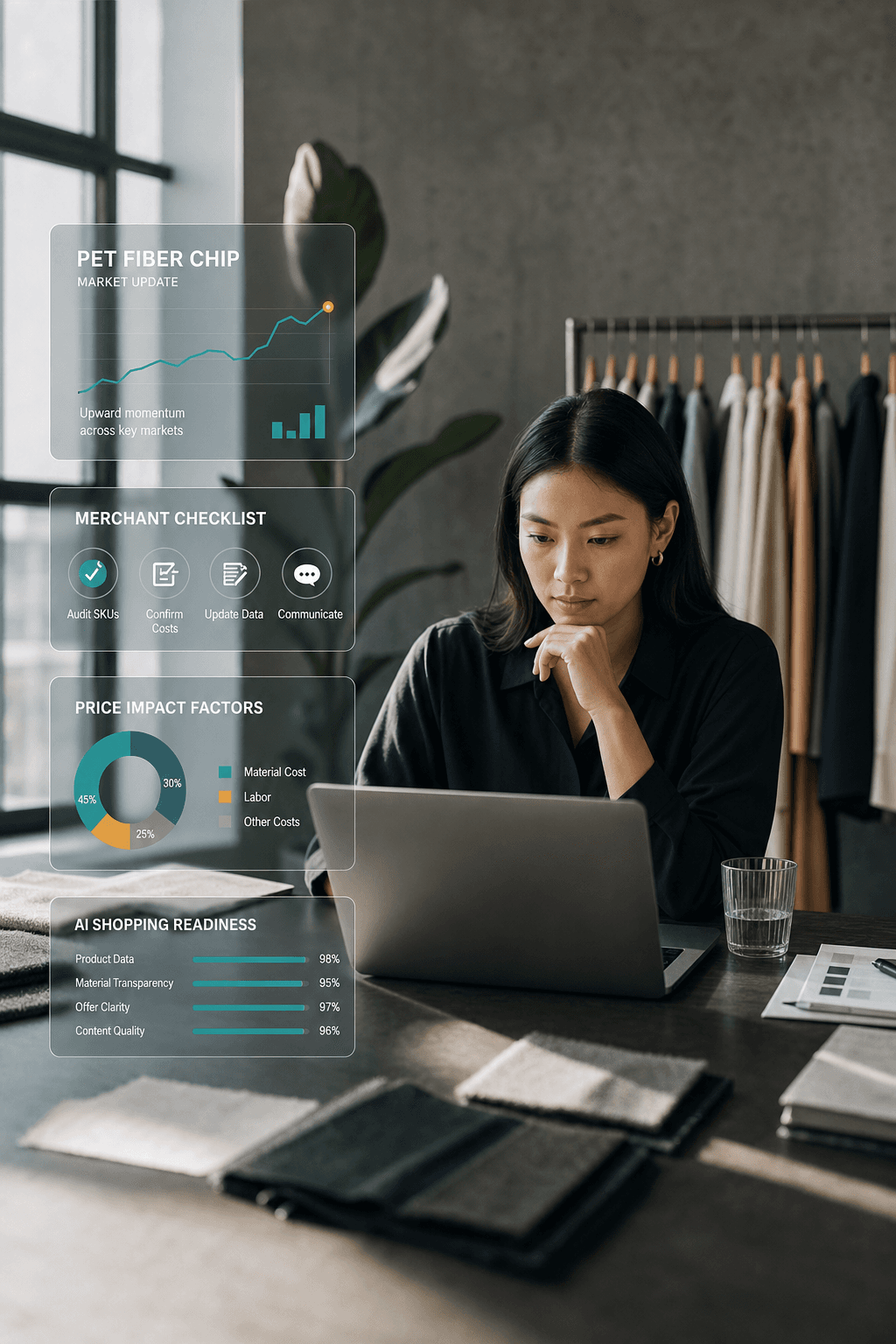 What Does the PET Fiber Chip Rally Mean for Shopify Apparel Brands?