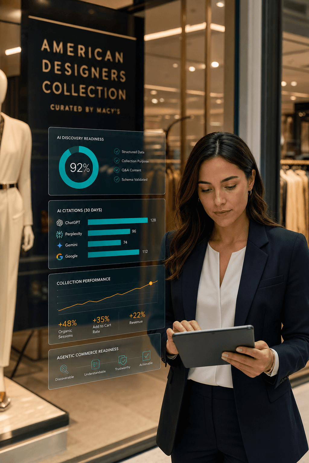 What Does Macy’s American Designers Collection Teach Shopify Brands About AI Discovery?