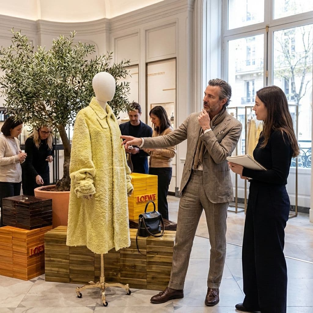 Loewe Creative Director Debut Collection at Bergdorf Goodman
