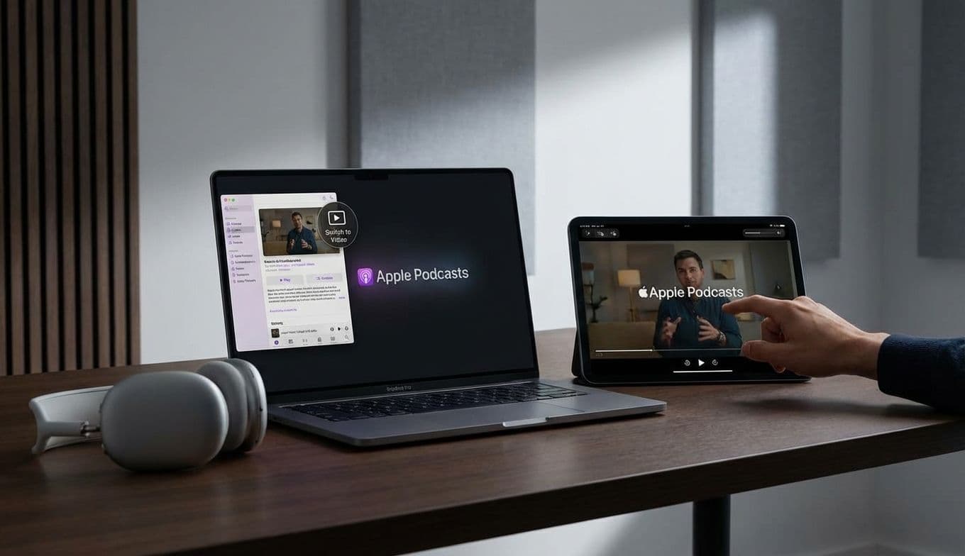 Apple Podcasts Video Switching: Seamless Audio-to-Video Sync Explained